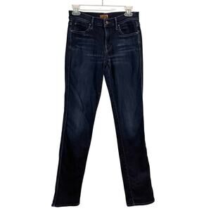Mother Jeans Size 27 The Rascal Coffee Tea or Me Lightly Distressed